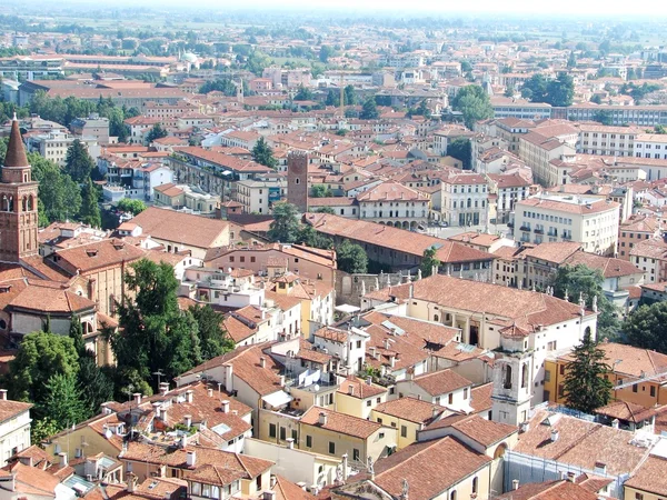 Vue aérienne des toits — Photo