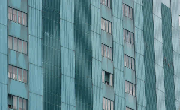 Enorme flatgebouwen met meerdere appartementen in een stad in neen — Stockfoto