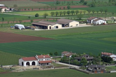 Veneto pianura padana vatandaşların ev ve alanlar olan ve