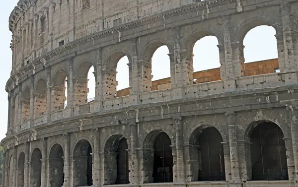 Ancient Flavian Amphitheatre Called the COLOSSEUM the symbol of — Stock Photo, Image