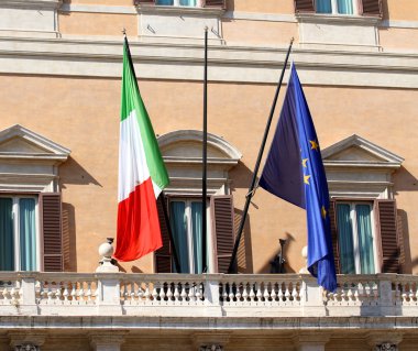 Palazzo montecitorio Karargahı ile İtalyan Parlamentosu