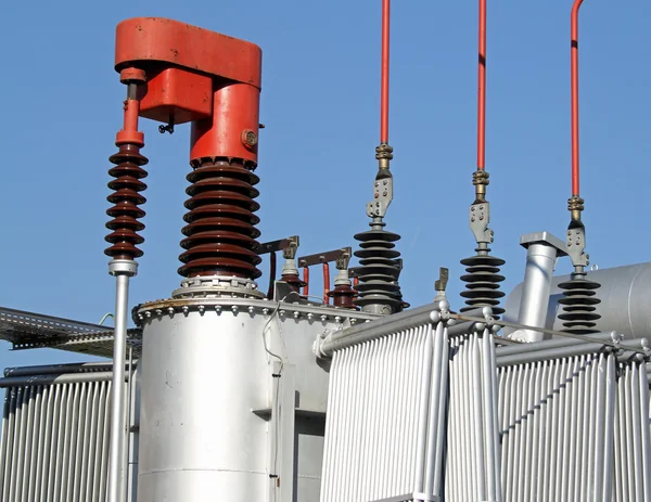 Current transformer out of a atomic electric power generation — Stock Photo, Image