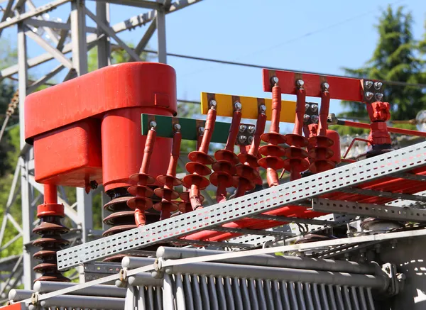 Değişim raporu mevcut trafo elektrik sistemi — Stok fotoğraf