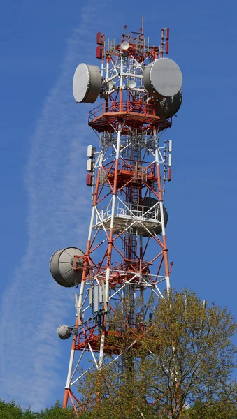 Telefon sinyallerini repeter cep telefonları — Stok fotoğraf