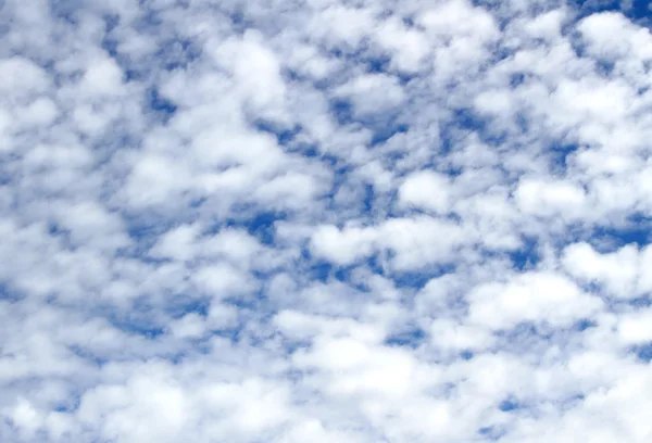 Vita moln och en perfekt blå himmel 3 — Stockfoto