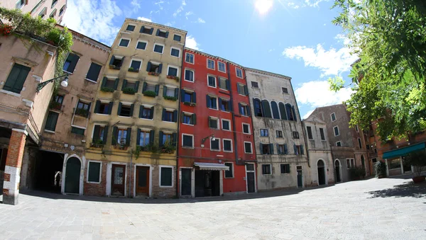 Єврейське гетто у Венеції в Італії — стокове фото