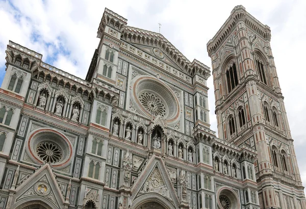 Style Gothique Célèbre Cathédrale Florence Également Appelée Sainte Marie Fleur — Photo