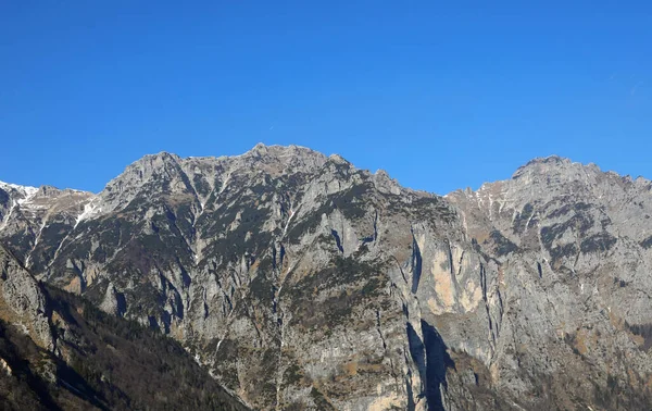 Montagnes Appelées Monte Pasubio Dans Région Vénétie Italie Nord Cabane — Photo