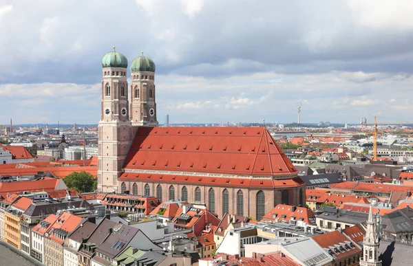 Frauenkirche Ist Eine Kirche München Deutschland Die Als Kathedrale Des — Stockfoto
