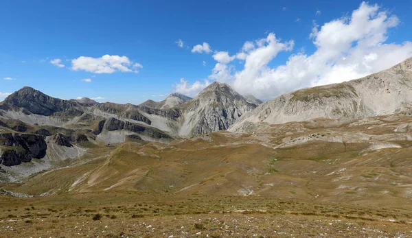 Apennijnen Bergen Genaamd Appennini Het Italiaans Taal Abruzzen Regio Het — Stockfoto