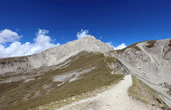 Apennijnen Gebergte Genaamd Appennini Italiaanse Taal Hoge Berg Genaamd Gran — Stockfoto