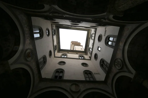 Florencie Itálie Srpna 2015 Velkolepý Interiér Old Palace Názvem Palazzo — Stock fotografie
