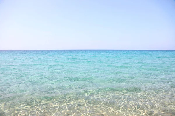 Perfect Marine Background Clean Water Blue Sea Other Details Only — Foto de Stock