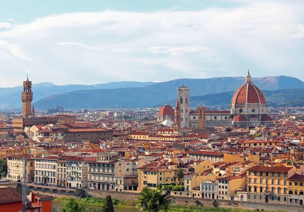 Cityscape Florence Italy Tuscany Region Europe Tower Old Palace Called — Photo