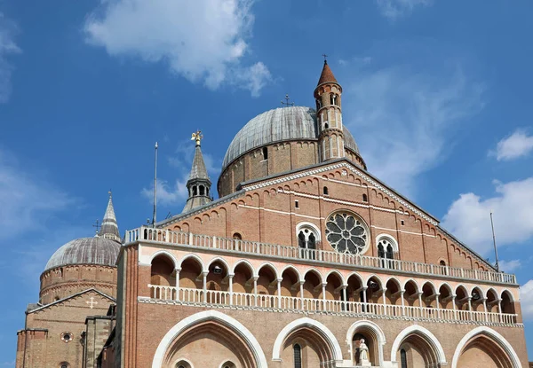 Face Basilica Saint Anthony Padua Northern Italy People — Stock Photo, Image