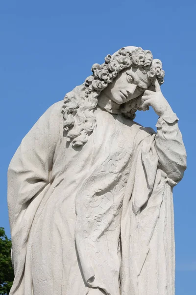 이탈리아 파도바 2022 베르나르도 나니라는 이름을 공원의 조각상은 베네치아 가문의 — 스톡 사진