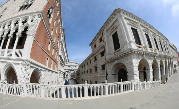 Venice Italy May 2020 Incredible Very Rare View Bridge Sighs — Stock Photo, Image