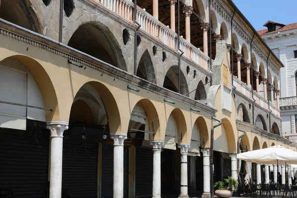 Antigo Palácio Pádua Itália Chamado Palazzo Della Ragione Sem Pessoas — Fotografia de Stock