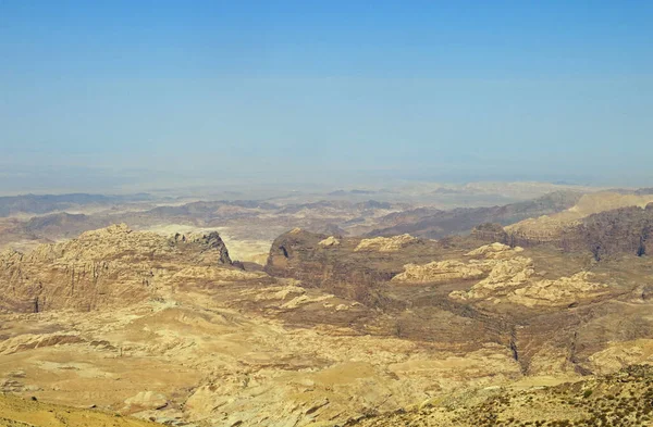 Amazing Desert View Rock Person Seen Top — Stok fotoğraf