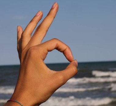 Genç kızlar deniz kenarında 