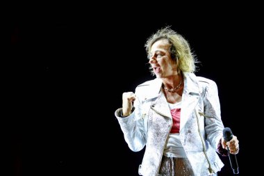 Vicenza, VI, Italy - September 3, 2022: Live Concert of italian singer GIANNA NANNINI