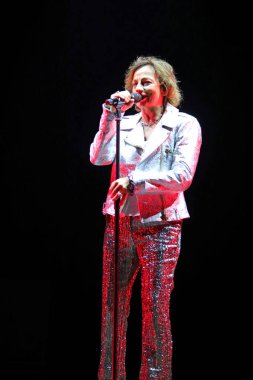 Vicenza, VI, Italy - September 3, 2022: Live Concert of italian singer GIANNA NANNINI