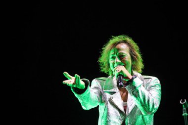 Vicenza, VI, Italy - September 3, 2022: Live Concert of italian singer GIANNA NANNINI