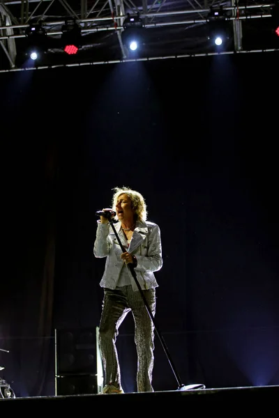 Vicenza Italy September 2022 Live Concert Italian Singer Gianna Nannini — Foto Stock