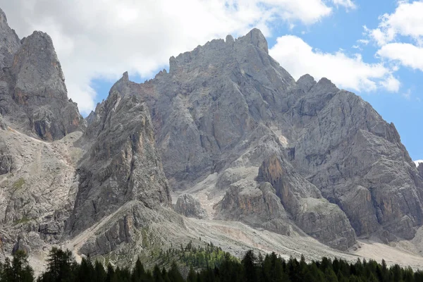Alpes Italianos Grupo Dolomitas Norte Itália Entre Regiões Veneto Trentino — Fotografia de Stock