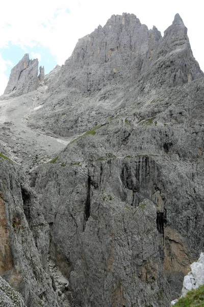 Dolomity Alpach Europejskich Pasma Górskiego Zwanego Pale San Martino Lub — Zdjęcie stockowe