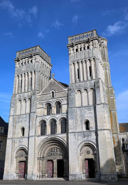 Oude Kerk Genoemd Abdij Van Vrouwen Caen Frankrijk Zonder Mensen — Stockfoto