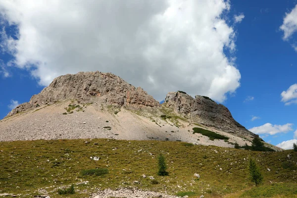 Dolomites Eiropean Alps Mountain Called Monte Castellazzo Italy — Stock Photo, Image