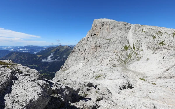 Top Italian Mountain Called Cima Rosetta Dolomites Summer — Stock Photo, Image