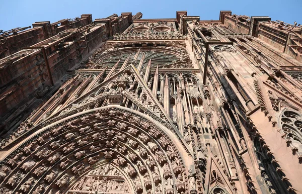 Strasbourg City Cathedral France Called Notre Dame — Stock Photo, Image