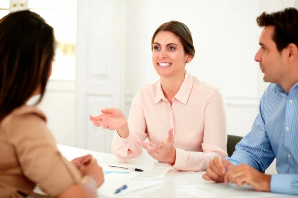 Business Ledningsgruppen planerar företagstjänster — Stockfoto