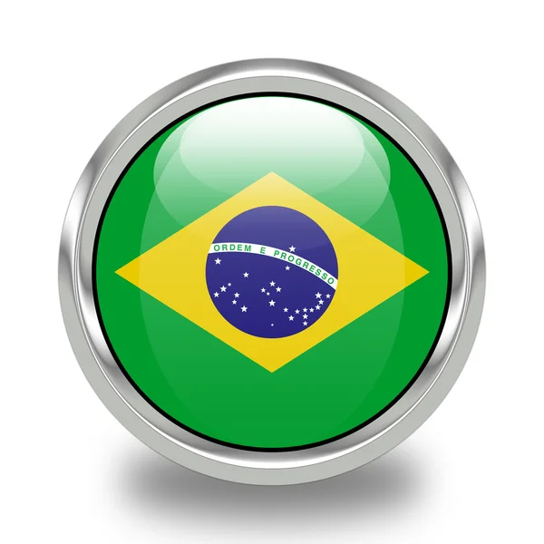 Flag of Brazil — Stock Photo, Image