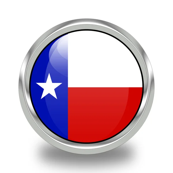 Vlajka státu texas — Stock fotografie