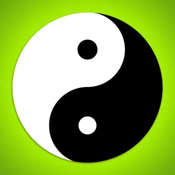 Símbolo Yin y Yang —  Fotos de Stock