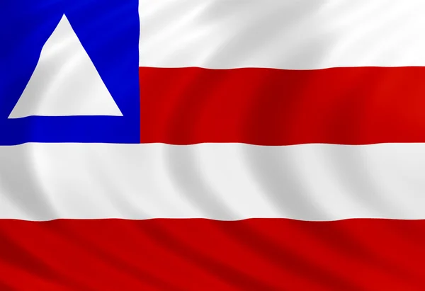 絹のバイーア州の旗 — ストック写真