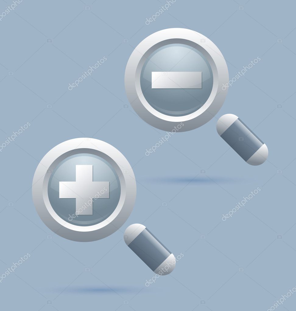 虫眼鏡アイコン ストックベクター C Pkillustrations