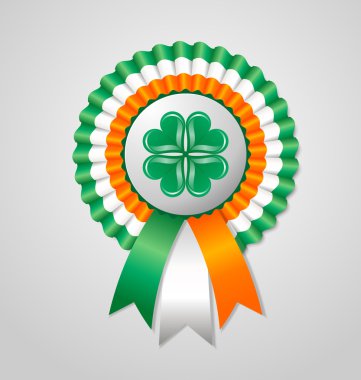 Saint Patrick'ın gün İrlandalı rozet