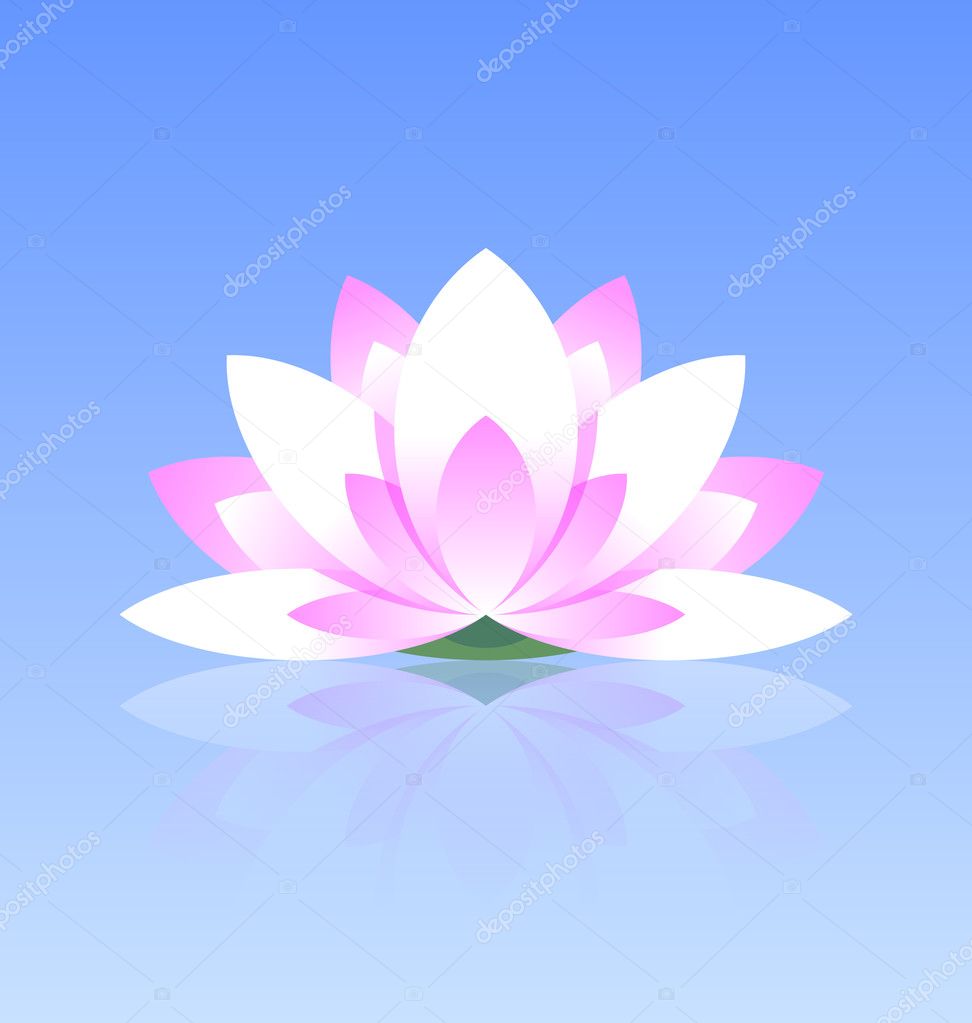 Lotus flower icon