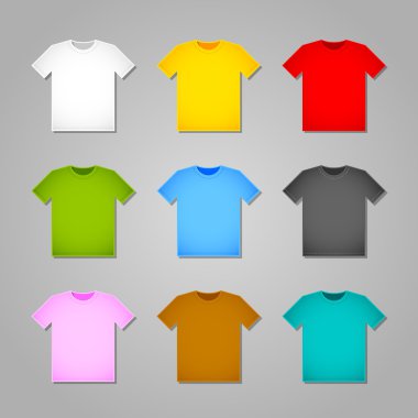 basit t-shirt şablonları