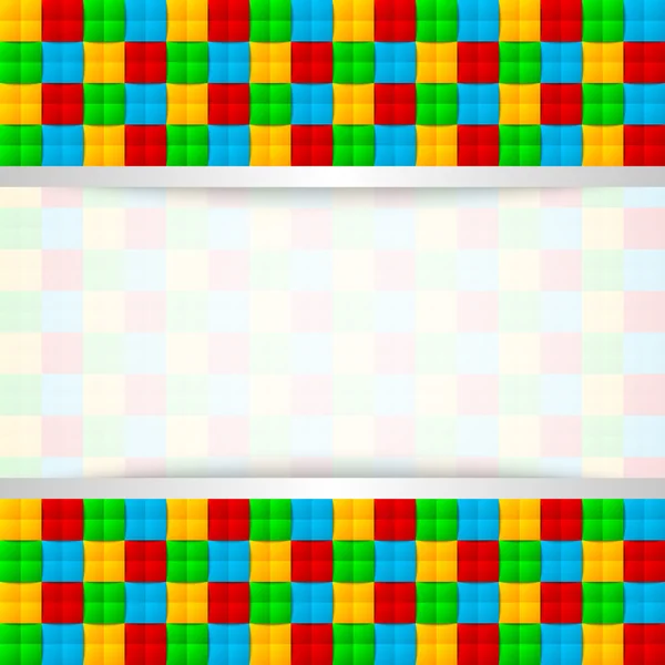 Modèle de document coloré — Image vectorielle
