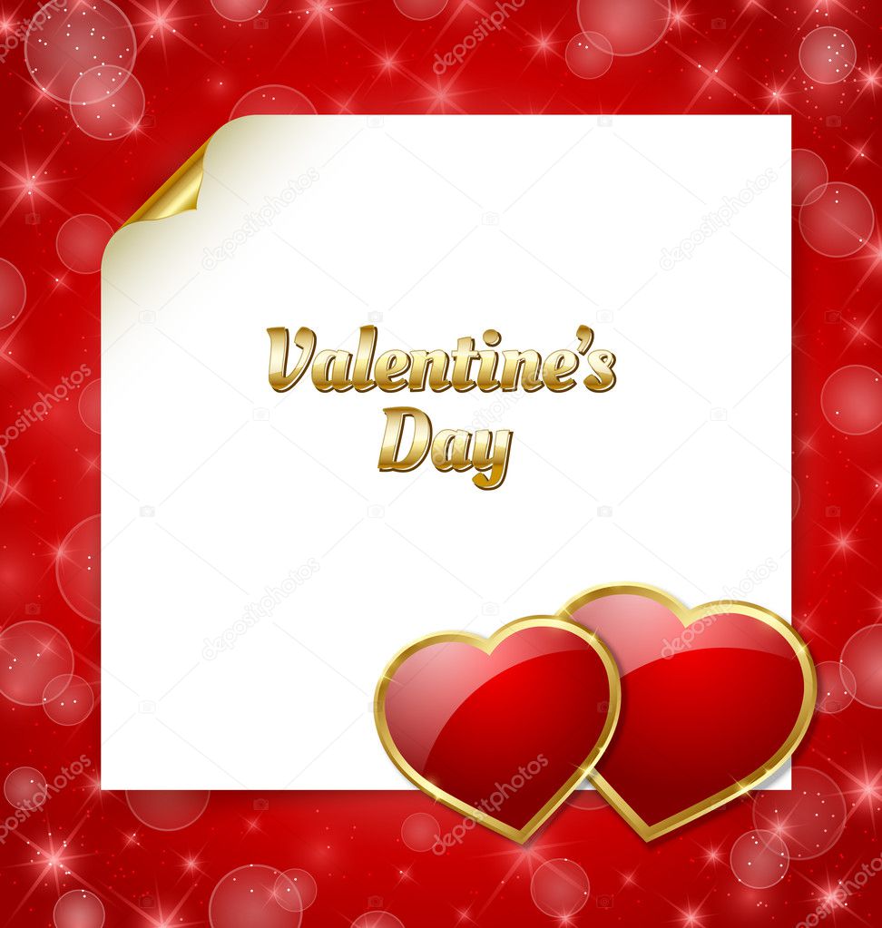 Valentine's day document template