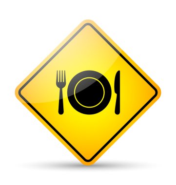 Restoran yol levhası