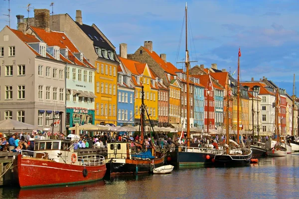 コペンハーゲンのニューハウン — ストック写真