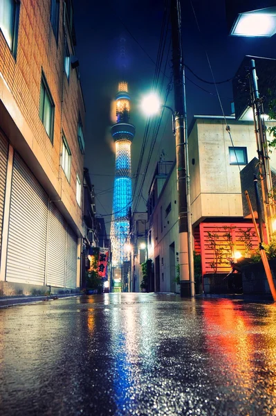 Tokyo Skytree & Night — Stock Photo, Image