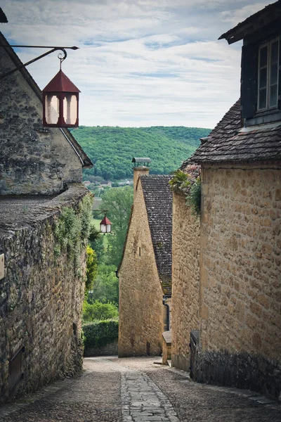 Photo Panoramic View Beynac Cazenac France — Zdjęcie stockowe