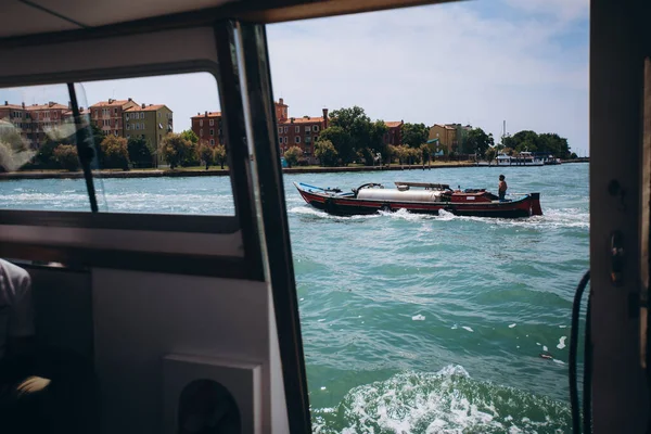 Sea Ship Venice Industry Travel High Quality Photo — Stockfoto
